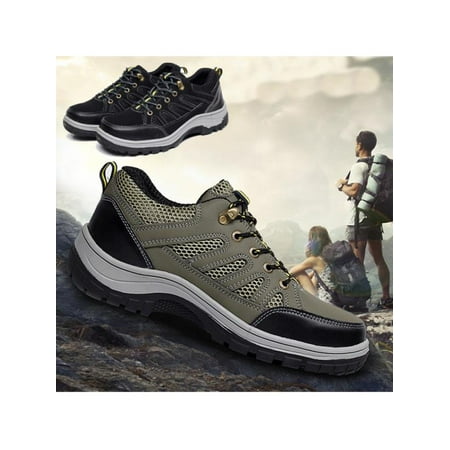 Toe Sd Work Shoes - Meigar Men's Steel Toe Safety Shoes Work Sneakers Anti-Slip Hiking Climbing Boots
