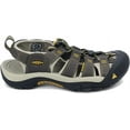 thumbnail image 2 of KEEN Newport H2 Closed Toe Water Sandals Raven/Aluminum Grey 13 M | Water Shoes | Barefoot Shoes Men | Cruise Essentials | Beach Shoes | Part Water Sandal, Part Hiker | Eco Anti-Odor, 2 of 4
