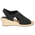 thumbnail image 2 of Easy Street Serena Women's Espadrille Wedge Sandals Color: Sand Size: 11, 2 of 5