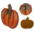 thumbnail image 5 of Metal Pumpkin Fall Harvest Decor Free Standing Pumpkin Centerpiece for Table Indoor Outdoor Garden Yard Rustic Pumpkin Sign Decor, 5 of 6