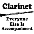 thumbnail image 3 of CafePress - Clarinet Funny Music - Women's Short Sleeve Print T-Shirt and Pants Light Cotton Pajama Set, 3 of 7