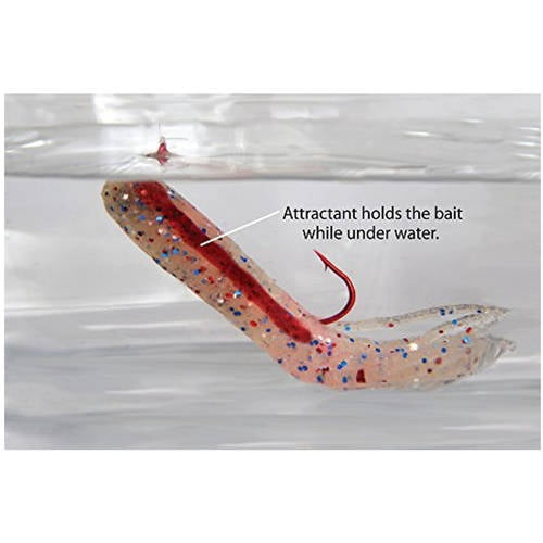Liquid Mayhem Pike, Musky, and Panfish Scent Gel, Red, 2 oz