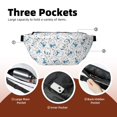 thumbnail image 2 of Sigee Scarf Bear for Multi-functional Belt Bag for Men and Women With Adjustable Strap For Travel Running Hiking, 2 of 8