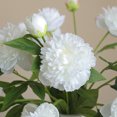 thumbnail image 3 of 6pcs Peonies Artificial Flowers Pink Artificial Ranunculus Flowers Silk Peonies with Long Stems Real Look for Spring Summer Decorations Floral Arrangements Home Table Centerpiece, 3 of 6