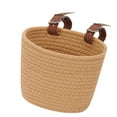 thumbnail image 2 of Accesorios para cestas de bicicleta para niños Cesta delantera para bicicleta para niños, niñas y picnic Caqui, 2 of 8