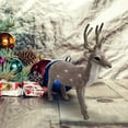 thumbnail image 3 of Mouliraty Reindeer Christmas Ornaments, Christmas Supplies Sika Deer Decorations Mall Decorations Simulation Sika Deer, 3 of 5