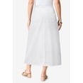 thumbnail image 2 of Roaman's Women's Plus Size Tall Plus Size Easy-Wear A-Line Skirt, 2 of 6