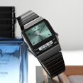 thumbnail image 6 of Vintage Digital Watch for Women, Fashion Multi-Color Electronic Wristwatch with Clear Display, Alarm & Stopwatch, Slim Stylish Design for Casual Wear, Ideal Gift for Friends and Family G, 6 of 8
