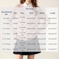 thumbnail image 3 of BXJX Girls Knit Cardigan Sweaters, Long Sleeve Cotton Button Down School Uniform Casual Cardigans with Pockets Beige Size 13-14 T, 3 of 6