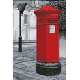 thumbnail image 1 of Kit de punto de cruz 14CT sello DIY bordado Postbox tela costura (J455) Tmvgtek Oficina Multiescena Multifunción, 1 of 9
