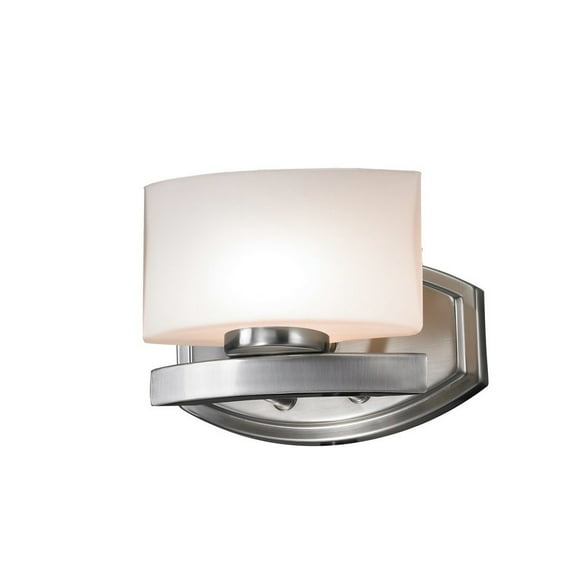 1 Light Vanity Light in Art Moderne Style 8 inches Wide By 5.75 inches High Bailey Street Home 372-Bel-1176791