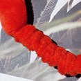 thumbnail image 2 of Diadema de maquillaje Aspecto lindo Agradable para la piel Banda elástica suave Diadema para lavado de cara Diademas livianas para el cuidado de la piel Orejas de gato delgadas Rojo, 2 of 5