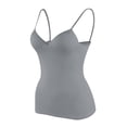 thumbnail image 5 of jiaxiM Women Built-In Bra Tank Tops Sleeveless Comfy Casual Tank Top Adjustable Spaghetti Strap Basic Sleeping Undershirt, 5 of 8