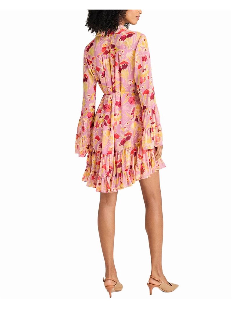cinq a sept pink floral dress Cinq  Sept Women's Holt Heirloom Petals Midi-Dress - Rosewater Pink Multi
