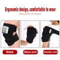 thumbnail image 4 of Knee Pain Massager, Arthritis Knee Pain Relieve Massager Physiotherapy Heat Vibration Brace Wrap Tool, 4 of 8