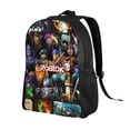thumbnail image 2 of ROBLOX Gaming Backpack 19D Printed Large Capacity Lightweight Backpack Casual Adult Backpack, 2 of 8