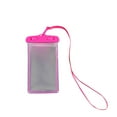 thumbnail image 2 of CxhicLuv Transparent Phone Waterproof Pouch, 8.9×4.3 Inch, IPX8, Fluorescent, Touch-Friendly, Ideal for Swimming, Rafting, PVC & Sealable, Suitable for Phone Users, Water Sports Enthusiasts, Pink, 2 of 6