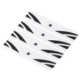 thumbnail image 1 of Unique Bargains 9.8'x0.7' Badminton Racket Head PU Protector Sticker Racquet Guard Tape, White 4 Pack, 1 of 6