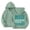 Mint Green, variant on Cute Hoodies for Kids Girls Aesthetic Preppy Sweatshirts Trendy Puff Hoodie Girl's Letter Graphic Casual Pullover