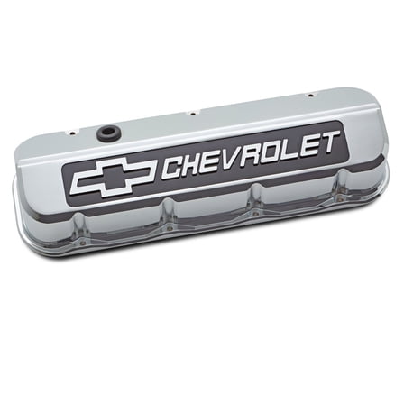 Proform - 141-879 - Slant Edge Valve Covers BBC Chrome