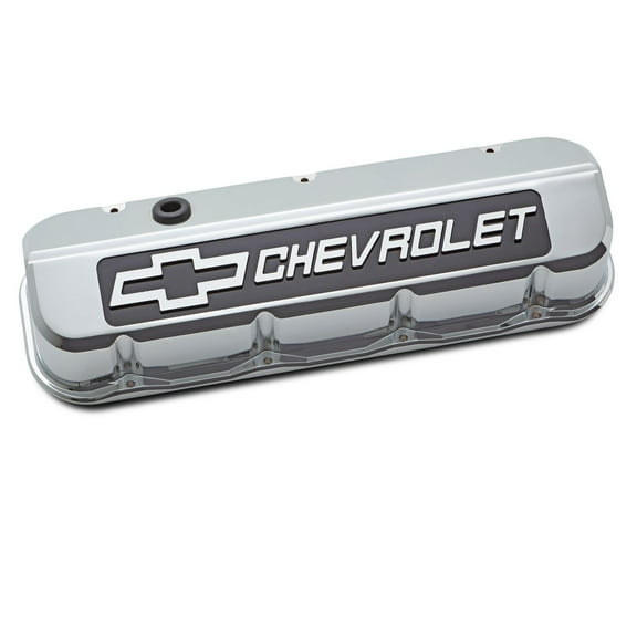 Proform - 141-879 - Slant Edge Valve Covers BBC Chrome