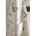 thumbnail image 3 of Maison d' Hermine Botanical Fresh 100% Cotton 1 Piece Kitchen Apron with an Adjustable Neck & Hidden Centre Pocket with Long Ties for Women Men Chef Spring/Summer (27.50"x31.50"), 3 of 3