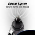 thumbnail image 5 of Panasonic ER430K Ear & Nose Trimmer with Vacuum Cleaning System, Men's, Wet/Dry, Battery-Operated, 5 of 7