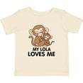 thumbnail image 3 of Inktastic My Lola Loves Me Boys or Girls Baby T-Shirt, 3 of 5