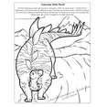 thumbnail image 2 of Livre de Coloriage Colorado State 8.5 x 11, 2 of 6