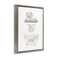 thumbnail image 3 of Stupell Industries Restful Proverb Bathtub Brown Framed Floater Canvas Wall Art design by Blue Chair Blessing, 31 x 25, 3 of 9