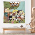 thumbnail image 5 of The Loud House Tapestry Wall Hanging Blanket Soft Tablecloth Wall Hanging Tapestries Home Decor Posters for Home Dormitory, 5 of 8