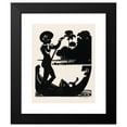 thumbnail image 2 of Johannes Frederik Engelbert ten Klooster 12x14 Black Modern Framed Museum Art Print Titled - Papual Name (1923), 2 of 5