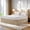 Light Camel, variant on Luxshare Home Elastic Wrap Around Dust Ruffle Bed Skirt With 15-inch Drop Easy Fit Elastic Strap For Queen, Beige