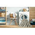 thumbnail image 2 of Ahgly Company Machine Washable Indoor Rectangle Abstract Rosy Pink Area Rugs, 2' x 4', 2 of 7