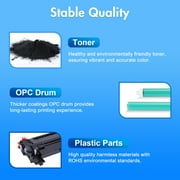 Compatible for HP 218X 218A Toner Cartridges 4 Pack 3301fdw with chip 218X 218A Color 3301fdw 3301cdw 3201dw MFP 3301sdw Printer High Yield Ink Set W2180A W2180X (Black Cyan Yellow Magenta)
