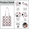 thumbnail image 4 of Tennis Athlete Shopping Bag - Foldable & Washable for Minimalists, 4 of 6