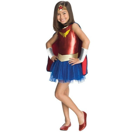 WONDER WOMAN TUTU CHILD COSTUME-4-6