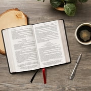 KJV Holy Bible: Large Print Single-Column with 43,000 End-Of-Verse Cross References, Brown Genuine Leather, Personal Siz, (Hardcover)