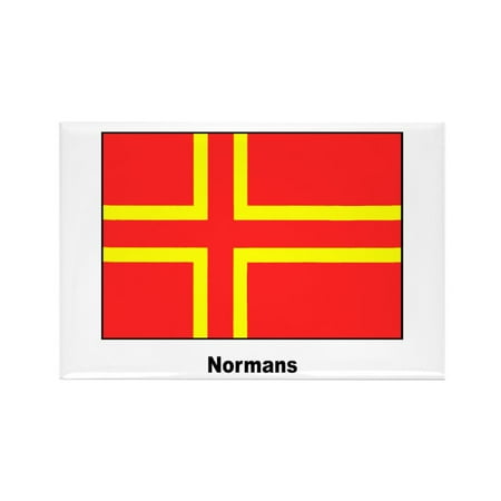 

CafePress - Norman Ancestry Flag - Rectangle Magnet 2 x3 Refrigerator Magnet