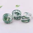 thumbnail image 5 of Natural Moss Agate Ring for Women & Men Natural Green Gemstone Rings Agate Jewelry Gift, 5 of 6