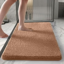 Bath Mat, Super Absorbent and Non-Slip Memory Foam Bathroom Rug, Quick Dry Shower Floor Mat with Thick Cushion, Machine Washable Plush Bath Mat for Tub Safety