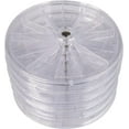 thumbnail image 2 of The Beadsmith Spinning Organization System, Round, 12 Compartments, Plastic, 3.8-inch, Clear, 12 Compartments, 2 of 7