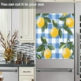 thumbnail image 3 of Yayeee Magnetic Dishwasher Cover for The Front Decoration Home Kitchen Machine Sticker Protector, Light Blue Plaid, 3 of 6