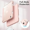 thumbnail image 4 of JETech Case for iPad mini (A17 Pro, 2024 Model, 7th Generation) / mini 6 (2021 Model, 6th Generation) with Pencil Holder, Clear Back Shell Slim Stand Tablet Cover, Auto Wake/Sleep (Rose Gold), 4 of 7