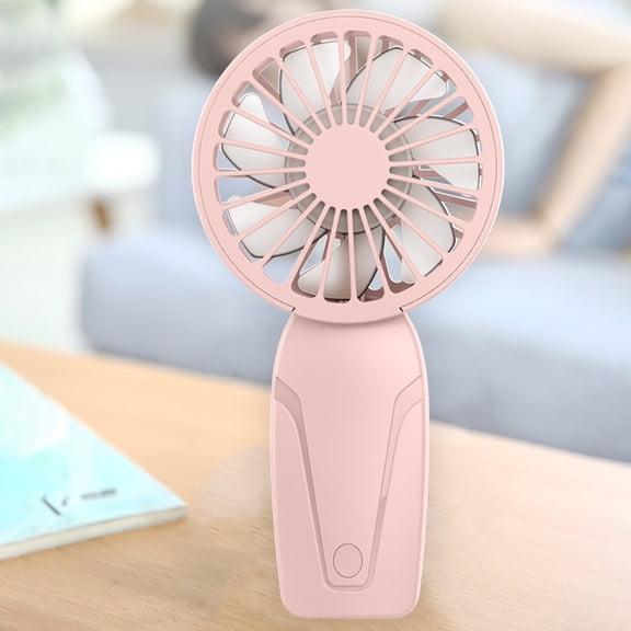 Clearance under 10 Mini Fan for Desk Handheld Small Fan 2025 New Usb Charging Fan Mini Portable Advertising Gift