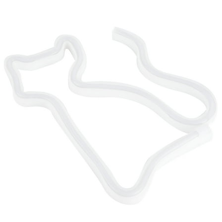 Zerodis Cat-Shape LED Neon Sign Light, Christmas LED Neon Decorative Light Night Light For Home Party Bar Dormitory Decoration