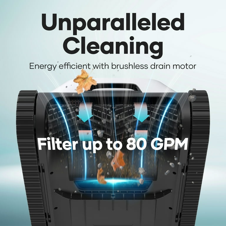 Robotic Pool Vacuum With Energy-Efficient Motor: Ultimate Cleaning Power