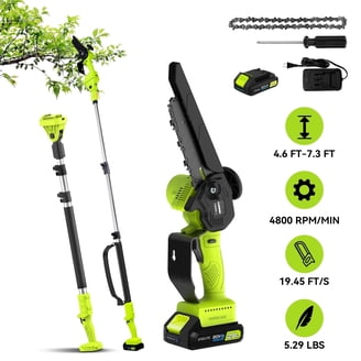 WTW ウォールシャークセット Worx WG308 5 Amp 4 in. JawSaw Electric Chain Saw with Extension