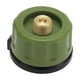 thumbnail image 1 of Válvula de cilindro, adaptador de tanque de gas, convertidor de gas para barbacoa y picnic. Verde, 1 of 9