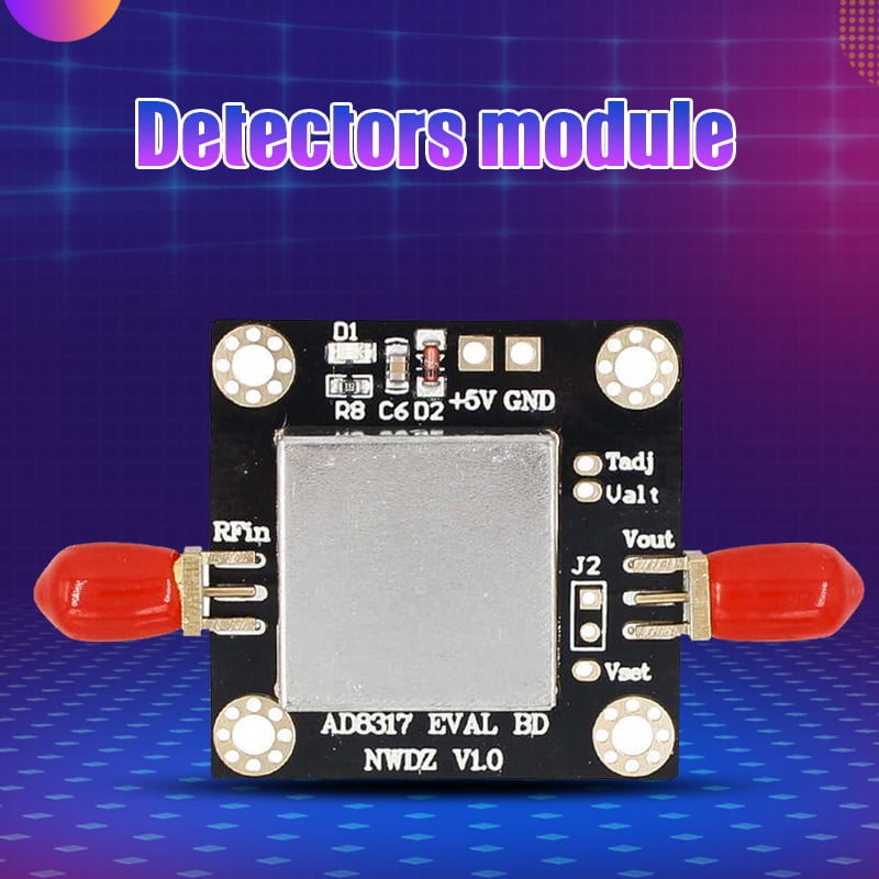 AD8317 Module 1M-10GHz 10000MHz 60dB Power Meter Logarithmic Detector Dynamic 